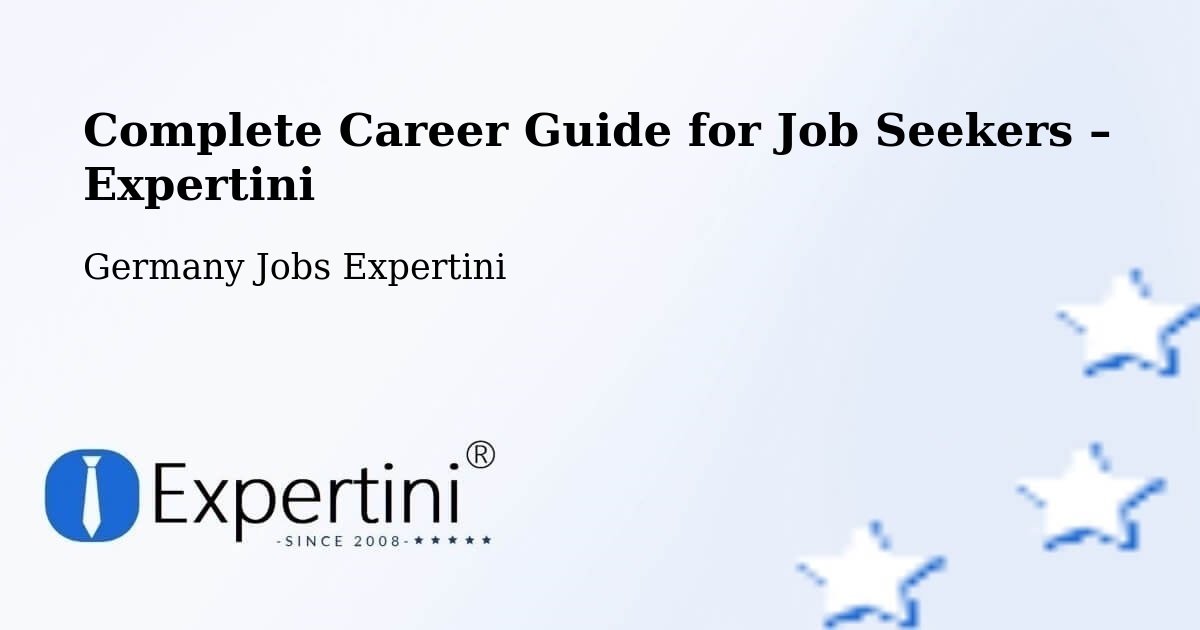 Career Guide for Job Seekers – Oberelbert - Oberelbert, Germany Jobs Expertini