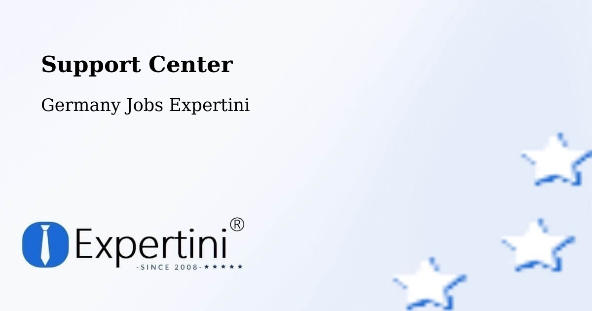 Support Services – Oberelbert - Germany Jobs Expertini